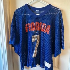 Blue Florida Gators Mesh Jersey